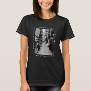 Retro Lofi Tokyo Japanse Streetslijtage esthetisch T-shirt