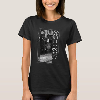 Retro Lofi Tokyo Japanse Streetslijtage esthetisch T-shirt