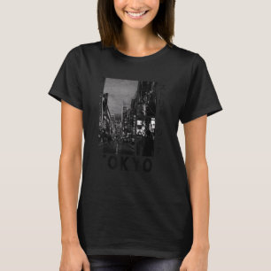 Retro Lofi Tokyo Japanse Streetslijtage esthetisch T-shirt