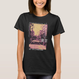 Retro Lofi Tokyo Japanse Streetwear Esthetisch T-shirt