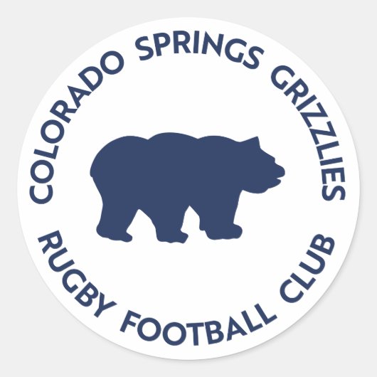 Retro Logo Sticker (Voorkant)