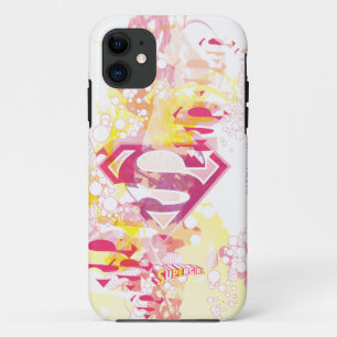 Retro Logo van Supergirl Case-Mate iPhone Case