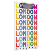 Retro Londen Engeland poster Klembord (Rechts)
