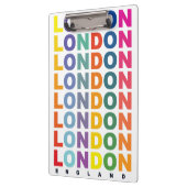 Retro London England poster Klembord (Links)