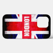 Retro London Flag Case-Mate iPhone Case (Achterkant (horizontaal))
