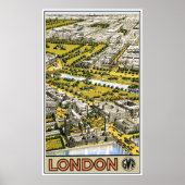 Retro London Great Western Railway Poster (Voorkant)