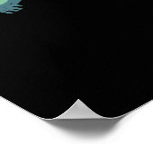 Retro Long Jump Track & Field Olympic Athlete Fan Poster (Hoek)