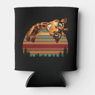Retro Long Neck Animal Giraffe Zoo Blikjeskoeler