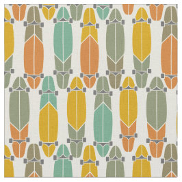  retro longboards met patronen stof