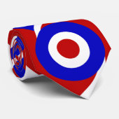 Retro look-stijl ontwerp van 60-stijl stropdas (Opgerold)