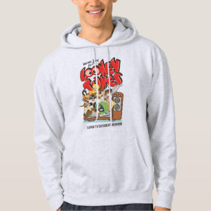 Retro LOONEY TUNES™ brandt op tv Hoodie