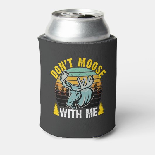 Retro - Loop niet met me mee Blikjeskoeler (Blikje Achterkant)