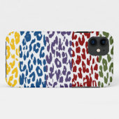 Retro Lopard Print Skin Stripe Patroon Case-Mate iPhone Case (Achterkant (horizontaal))