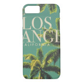 Retro Los Angeles iPhone Case (Achterkant)
