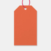 Retro Love: 1950s Heart Glow Cadeaulabel (Achterkant)