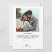 Retro Love and Bedankt Overlay Text Wedding (Achterkant)