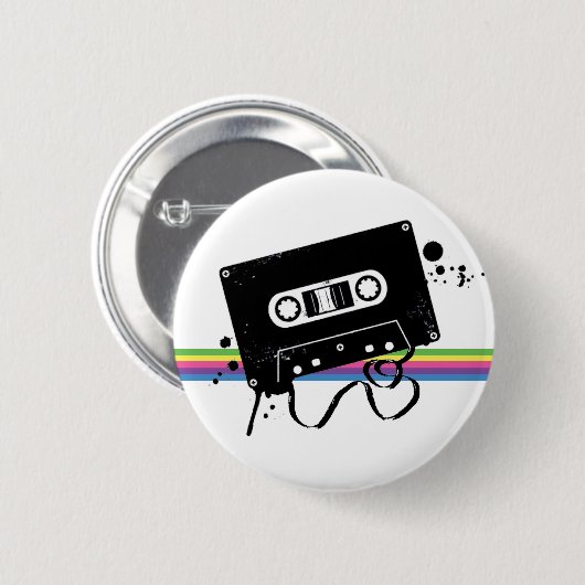 Retro Love Button (Voorkant /achterkant)