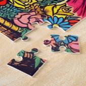Retro Love Couple Comic Legpuzzel (Zijkant)