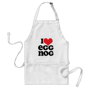 Retro Love Egg Nog Apron Standaard Schort