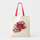 Retro Love Gifts Tote Bag (Voorkant)