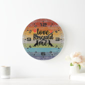Retro Love heeft me gered Grote Klok (Huis)