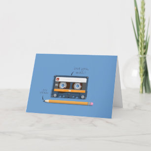 Retro Love Kaart