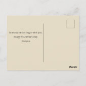  Retro Love Mail Valentijnsdag Briefkaart (Achterkant)