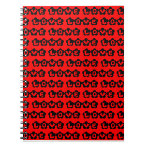 Retro LOVE Notitieboek