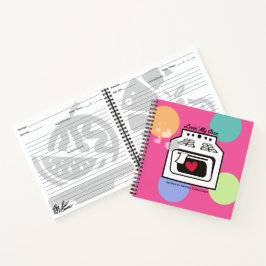 Retro Love Oven Persoonlijk kookboek Recept notiti Notitieboek
