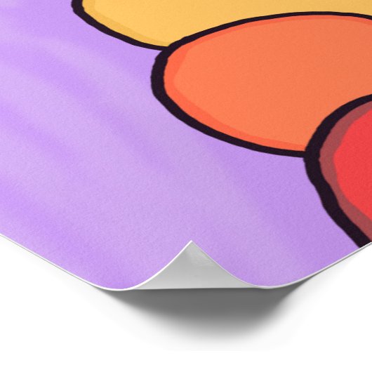 Retro Love Poster (Hoek)