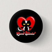 Retro Love stinkt Ronde Button 3,2 Cm (Voorkant)