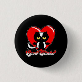 Retro Love stinkt Ronde Button 3,2 Cm