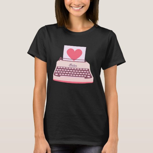 Retro Love T-shirt (Voorkant)