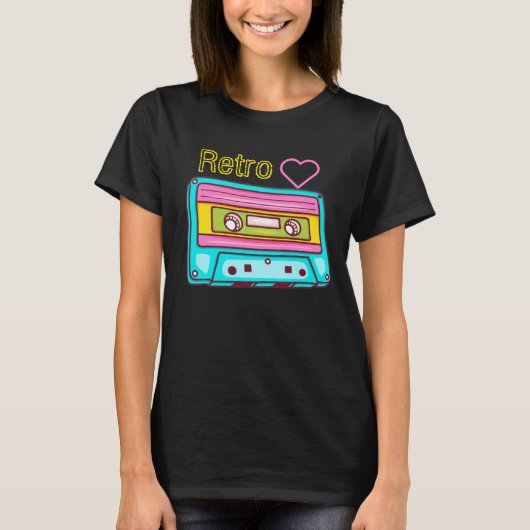 Retro Love T-shirt (Voorkant)