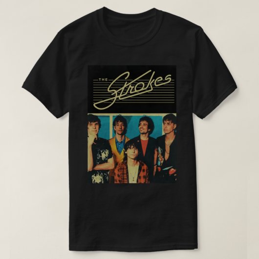 Retro Love the Strokes-Band Classic Gift T-shirt (Design voorkant)
