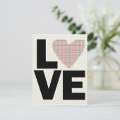 Retro Love Valentijnsdag Party Kaart (Staand voorkant)