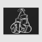 Retro Love White Boxing Gifts Boxer Gift (Voorkant)