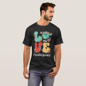 Retro Love World Earth Day 2023 Transition Special T-shirt (Voorkant volledig)