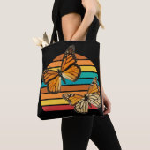 RETRO LOVELY BUTTERFLIES TOTE BAG (Dichtbij)