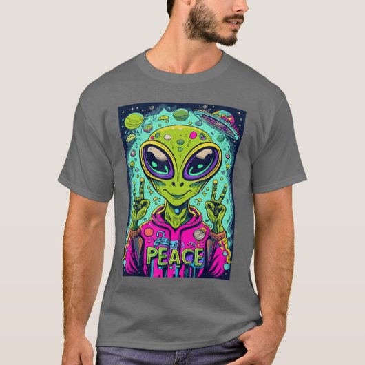 Retro Lover Ontvoering Team T-shirt (Voorkant)