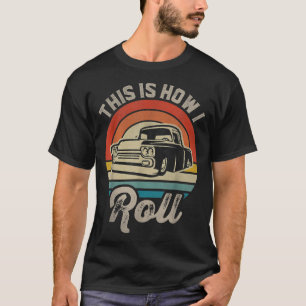 Retro Lowered Truck Dit is hoe ik Lowrider T-shirt
