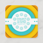 retro loyaliteitsstempel klantenkaartje (Voorkant)