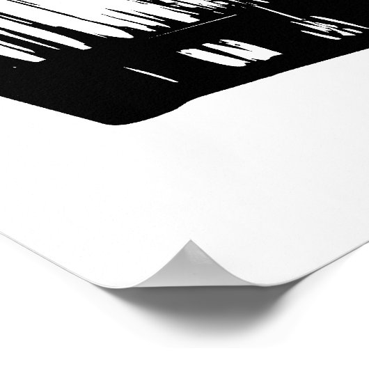 Retro LPs Poster (Hoek)