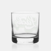 Retro Lucky Cool St Patrick's Day Whisky Glas (Achterkant)