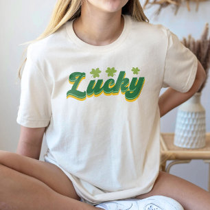 Retro Lucky Shirt, Retro St Patrick Day T-shirt