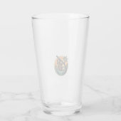 Retro Luiaard Vector Retro Wilde Dieren Badge 2 Glas (Achterkant)