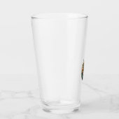 Retro Luiaard Vector Retro Wilde Dieren Badge 2 Glas (Rechts)