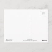 Retro-luidspreker Briefkaart (Achterkant)