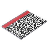 Retro Luipaard Notitieboek Cadeau (Linkerzijde)