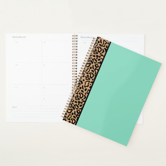 Retro Luipaard Planner Cadeau (Display)